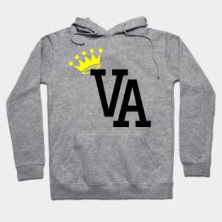 King of Virginia VA by AiReal Apparel Hoodie